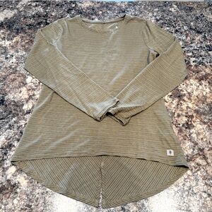 Royal Robbins Olive Green Long Sleeve Top